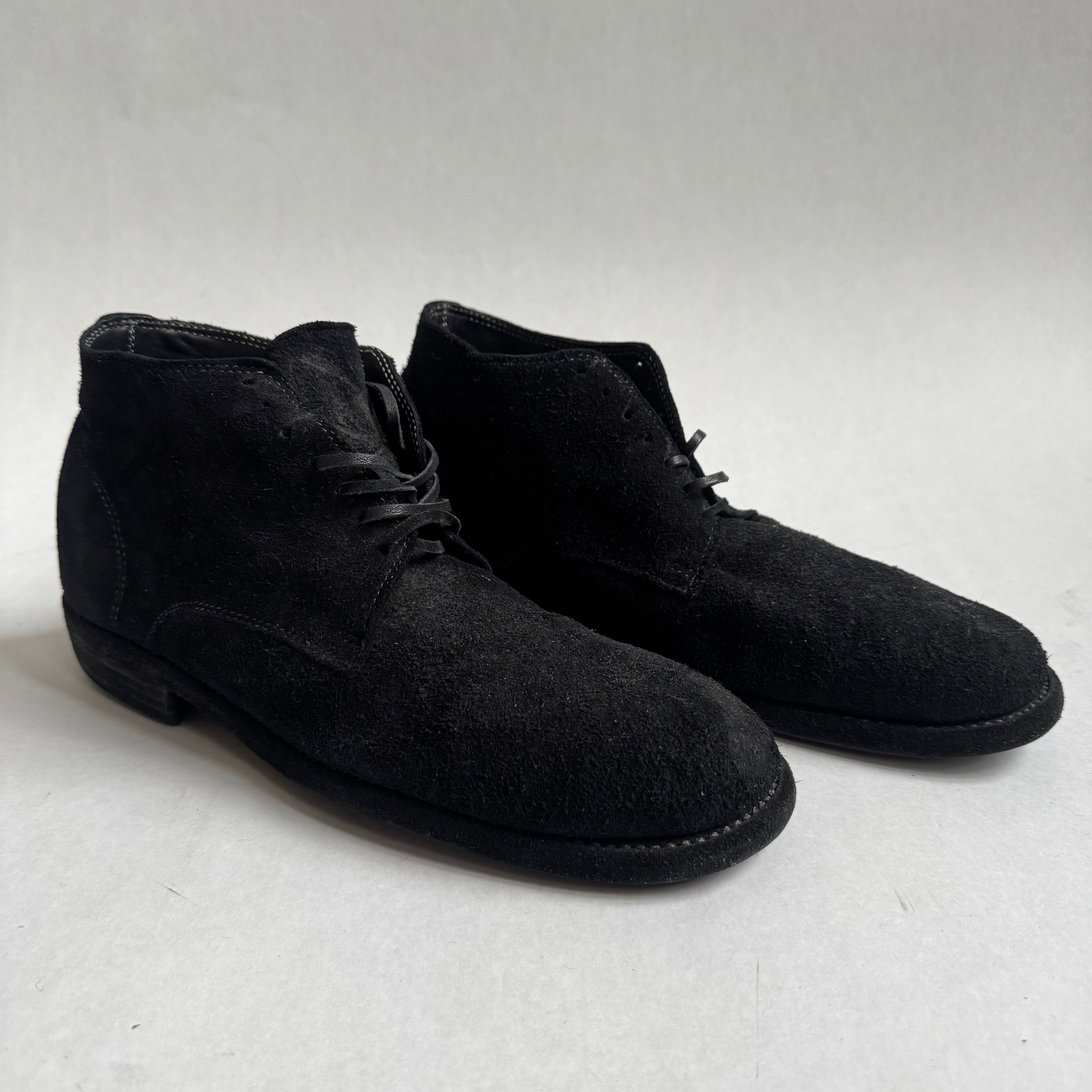 靴 GUIDI / 994 Ankle Boots Guidi 994 Reverse/Suede Horse Leather – Recollected Sweden