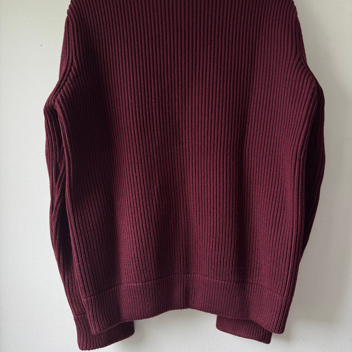 AW2002 Martin Margiela Wool Zip-Up Drivers/Truckers Knit
