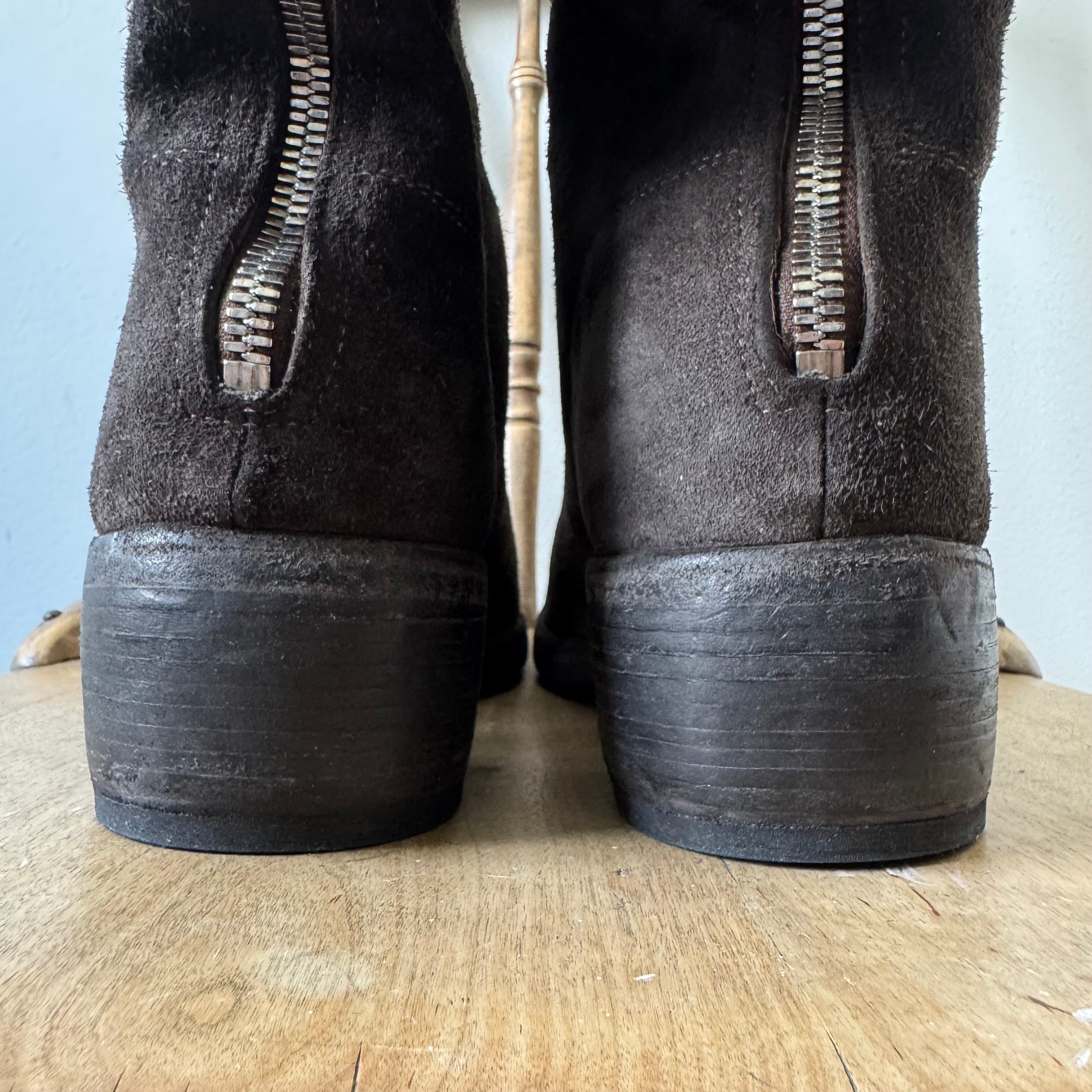 s*u様 guidi suede Back zip boots Guidi 788Z Pony Hair Suede Back Zip Boots – Recollected Sweden