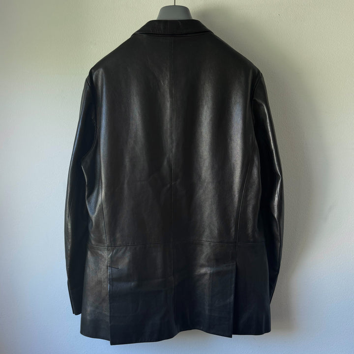 Prada FW1999 Mainline Lamb Leather Blazer Jacket