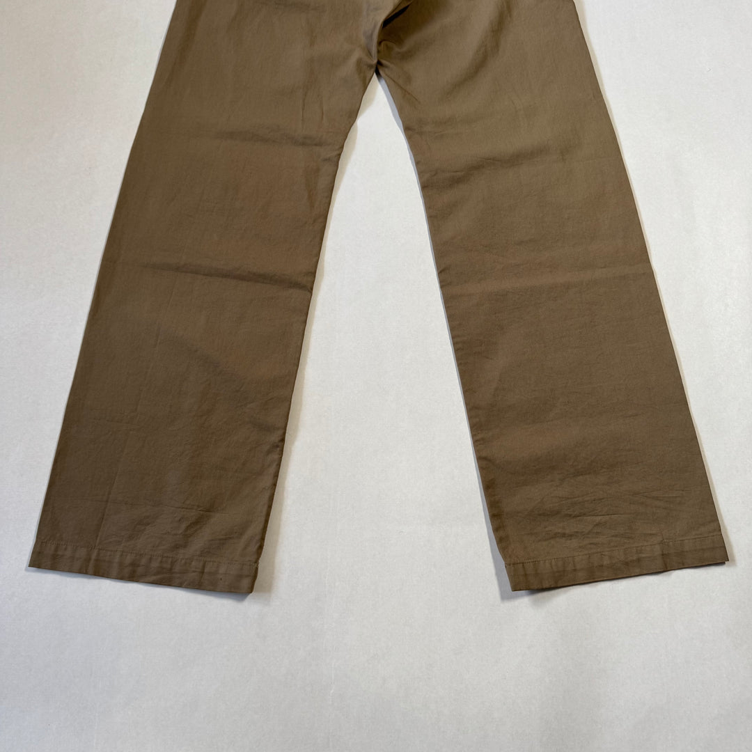 SS2002 Martin Margiela Khaki Cotton McQueen Pants