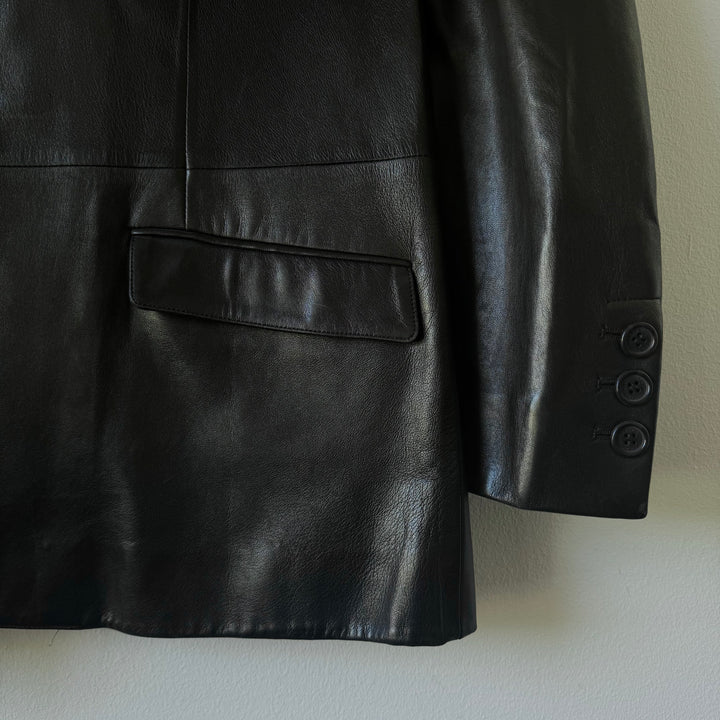 Prada FW1999 Mainline Lamb Leather Blazer Jacket