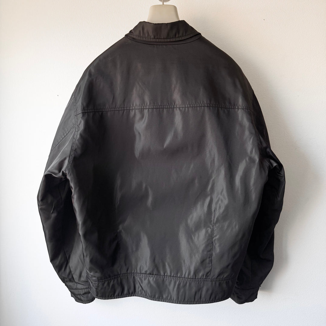 Prada FW1996 Brown Insulated Nylon Blouson Jacket