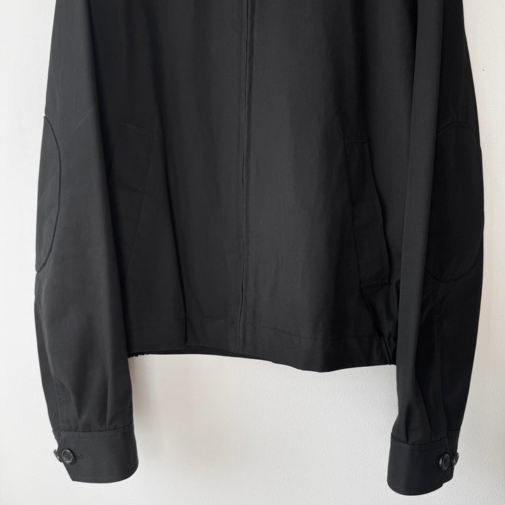 Yves Saint Laurent SS2010 Black Cotton Cropped Blouson Jacket