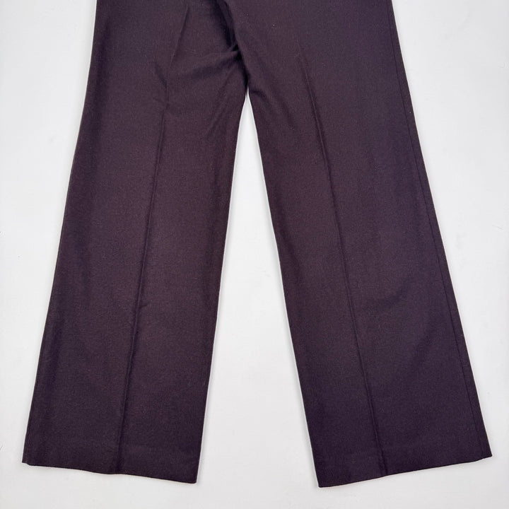 Gucci By Tom Ford 1990’s Brown Wool Flared Relaxed Suit Trousers/Pants