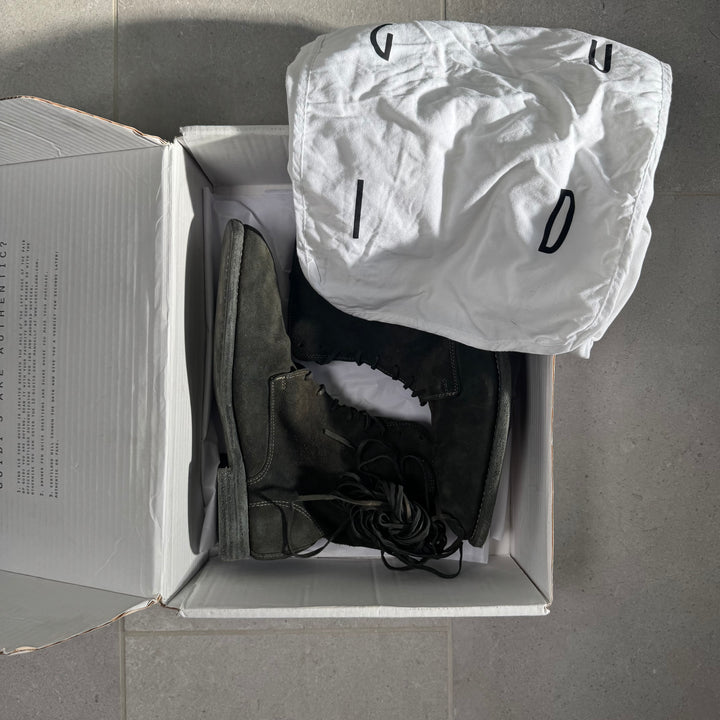 Guidi 995MS Reversed Baby Buffalo Leather Combat Boots
