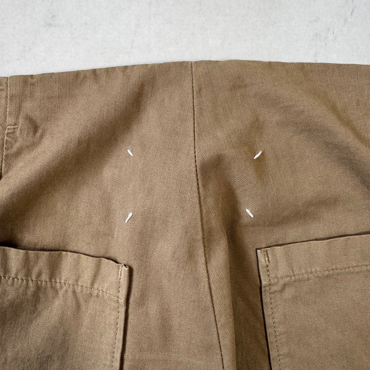 SS2002 Martin Margiela Khaki Cotton McQueen Pants