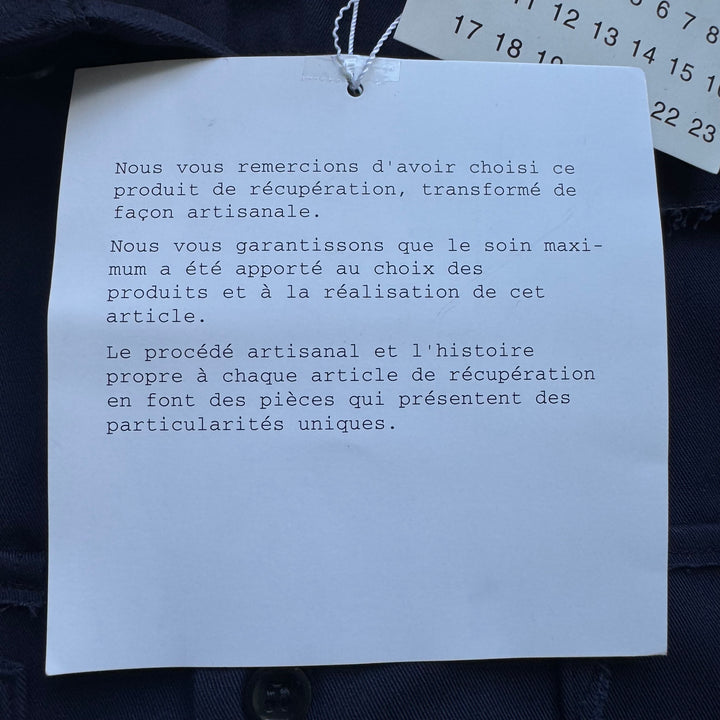 SS2003 Martin Margiela Artisanal Reconstructed Officer Shirt