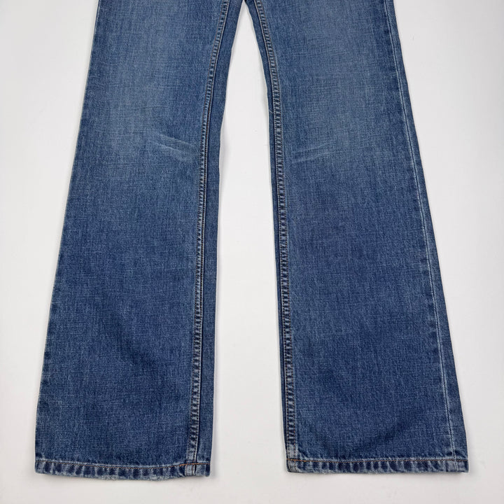 Prada 2006 Blue Washed ”Regular Fit” Bootcut Jeans
