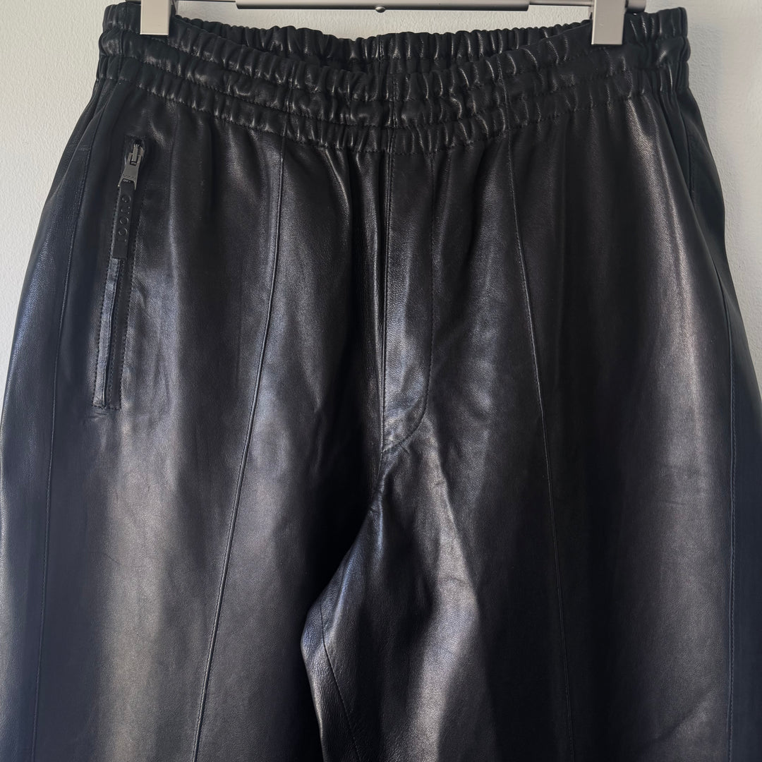 Gucci By Tom Ford Leather Lounge Pants