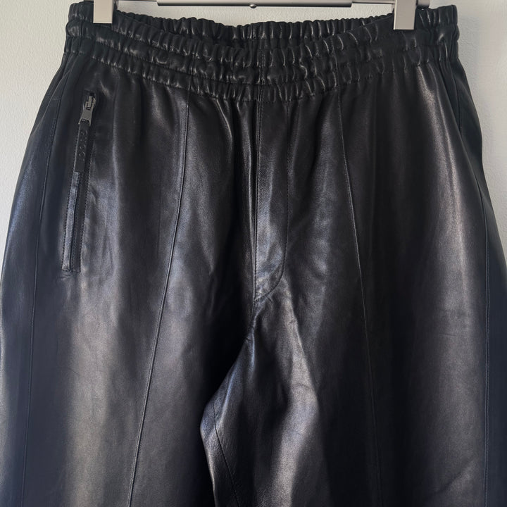 Gucci By Tom Ford Leather Lounge Pants