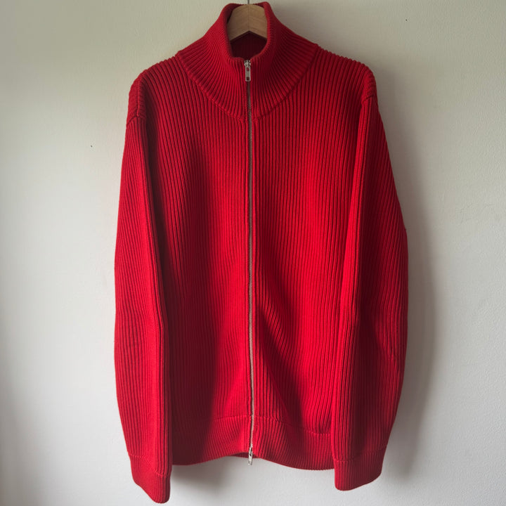 SS2012 Martin Margiela Wool Zip-Up Drivers/Truckers Knit