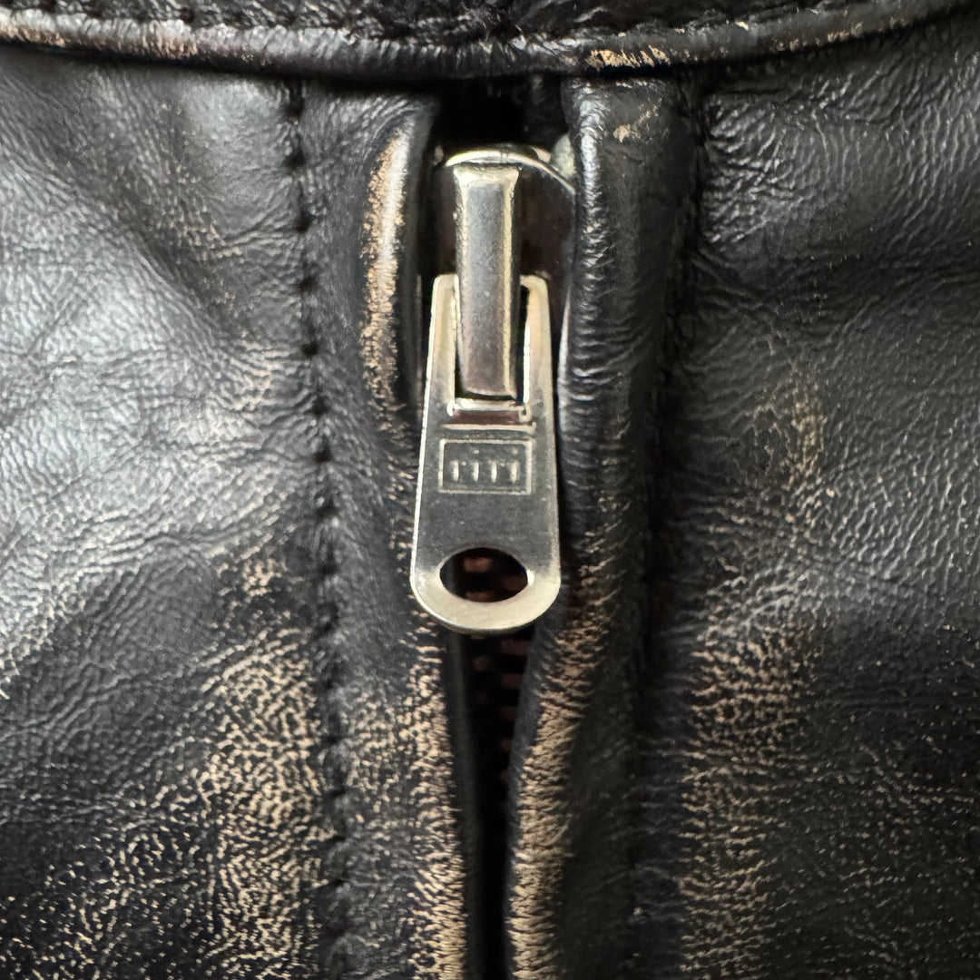 AW2006 Martin Margiela Leopard Café Racer Leather Jacket