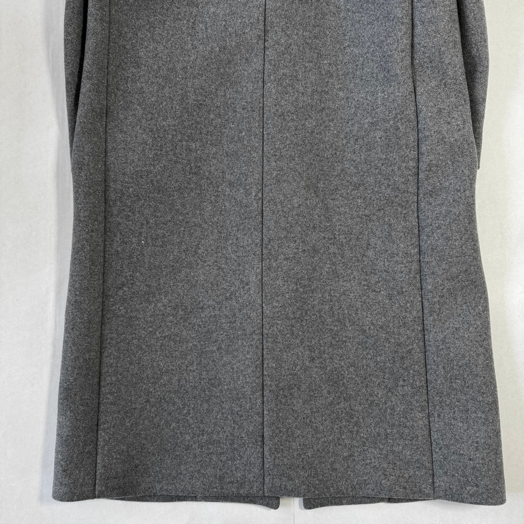 Jil Sander FW2023 Oversized Long Gray Wool Coat