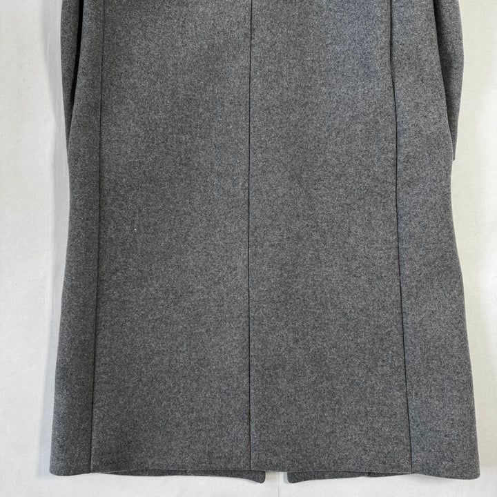 Jil Sander FW2023 Oversized Long Gray Wool Coat