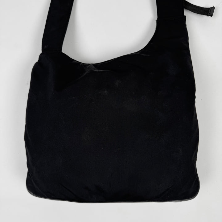 Miu Miu FW1999 Leather/Nylon Crossbody Bag