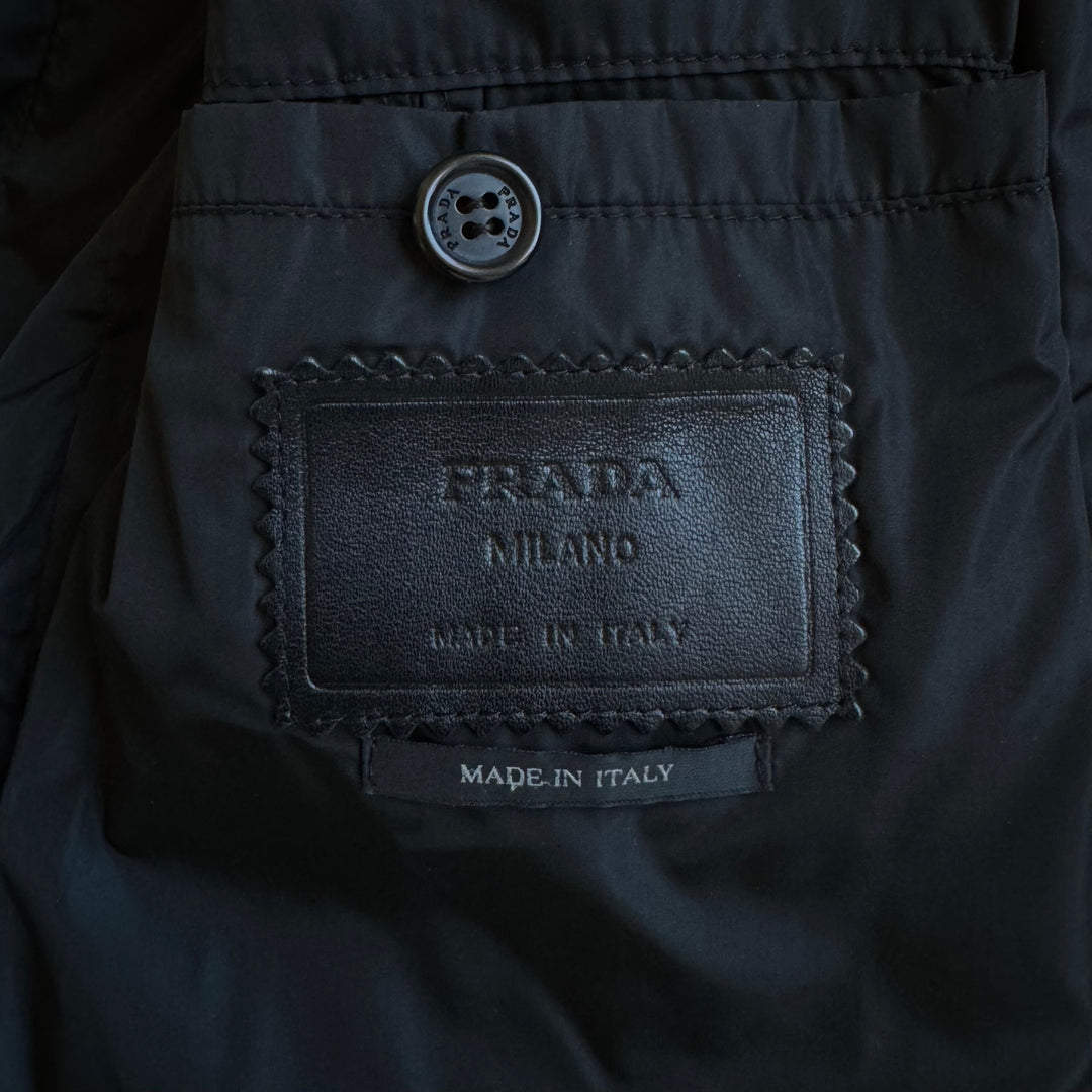 Prada FW1999 Mainline Lamb Leather Blazer Jacket