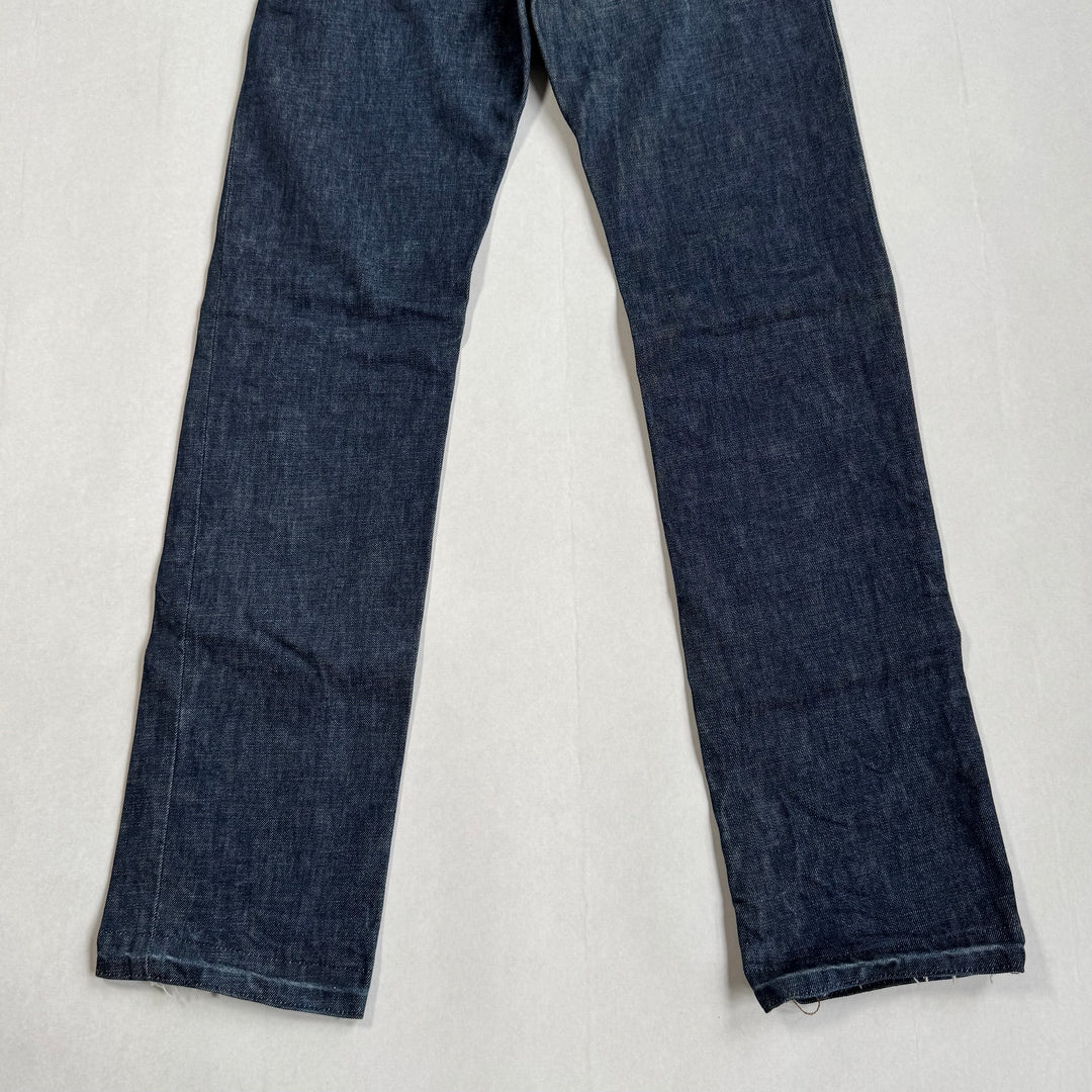 Helmut Lang 1999 Relaxed Cut Vintage Stained Denim