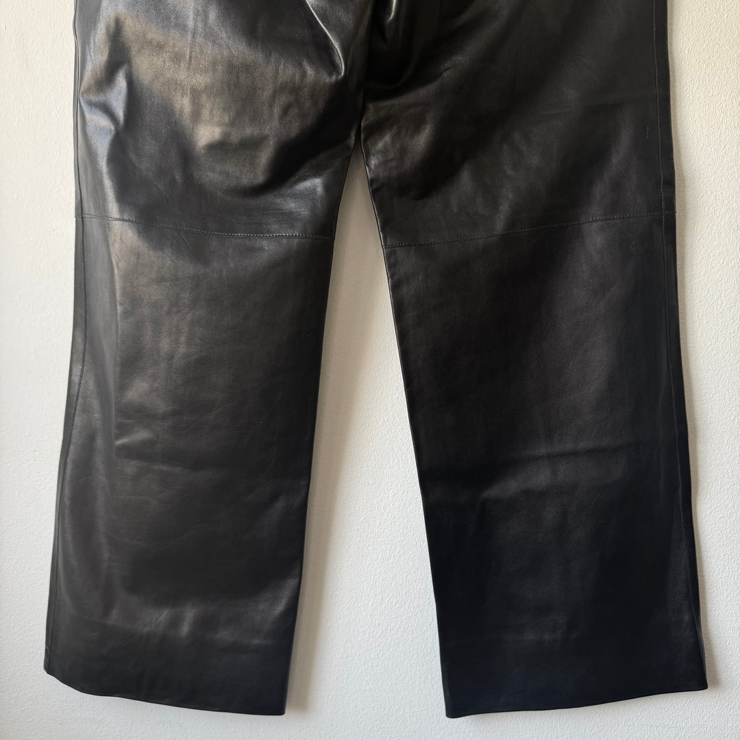 Gucci By Tom Ford Leather Lounge Pants