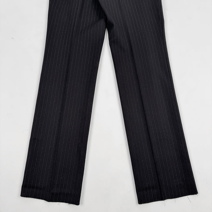 Gucci By Tom Ford 1990’s Gray Pinstripe Tailored Straight Suit Trousers