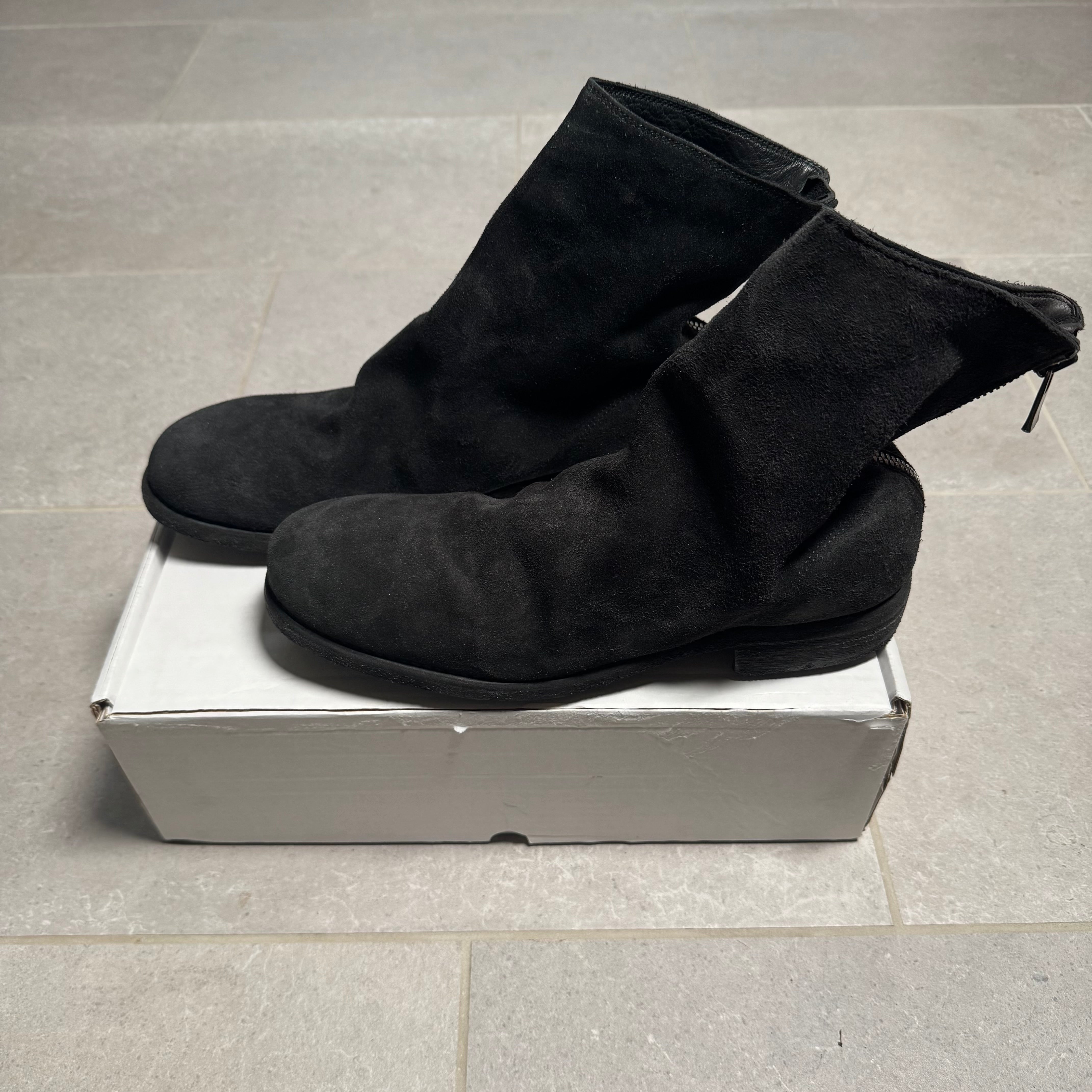 GUIDI 986 BABY BUFFALO REVERSE バックジップブーツ Guidi 986 Baby Buffalo Reverse Boots – Recollected Sweden