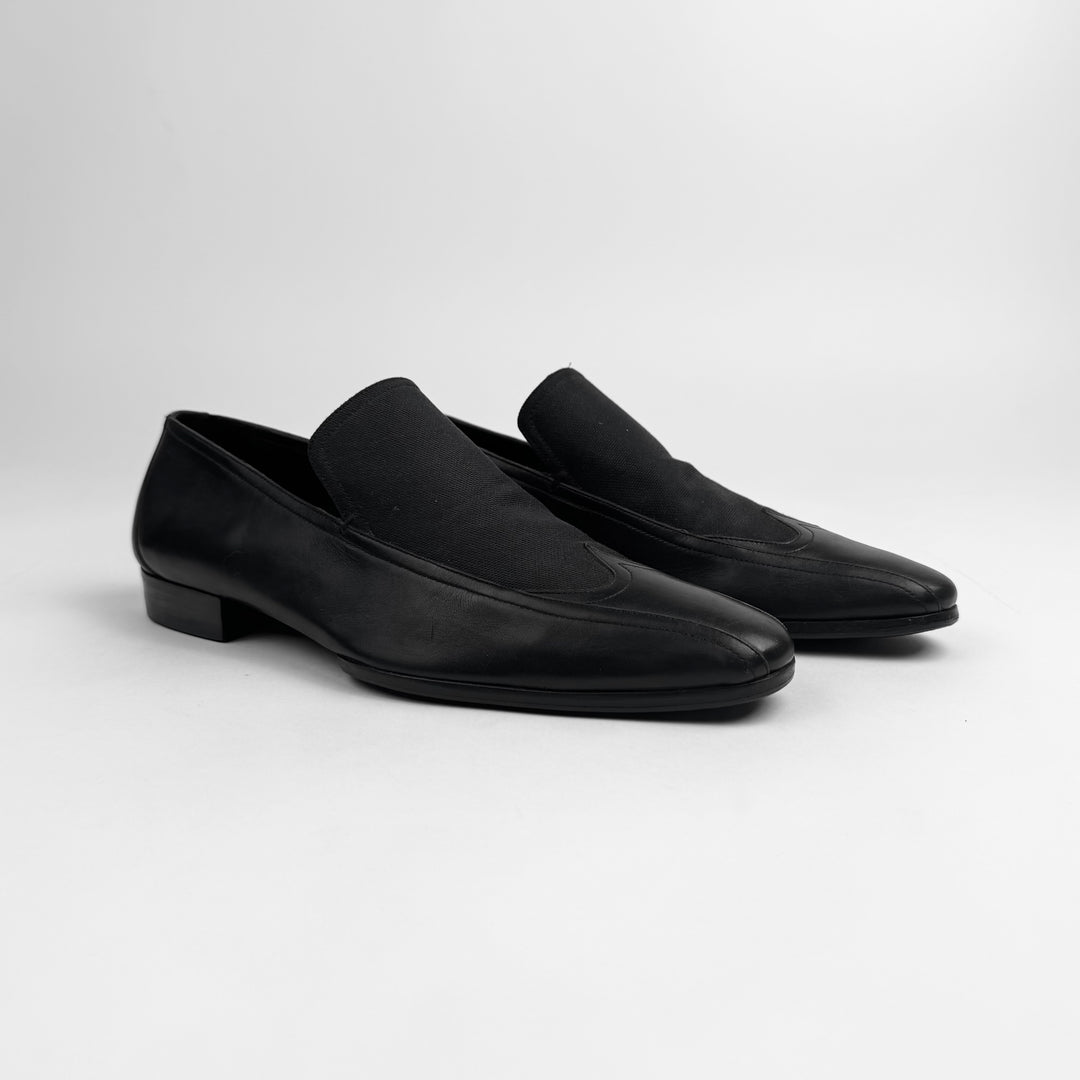 Gucci By Tom Ford SS2002 Black Jodhpur Leather Loafers