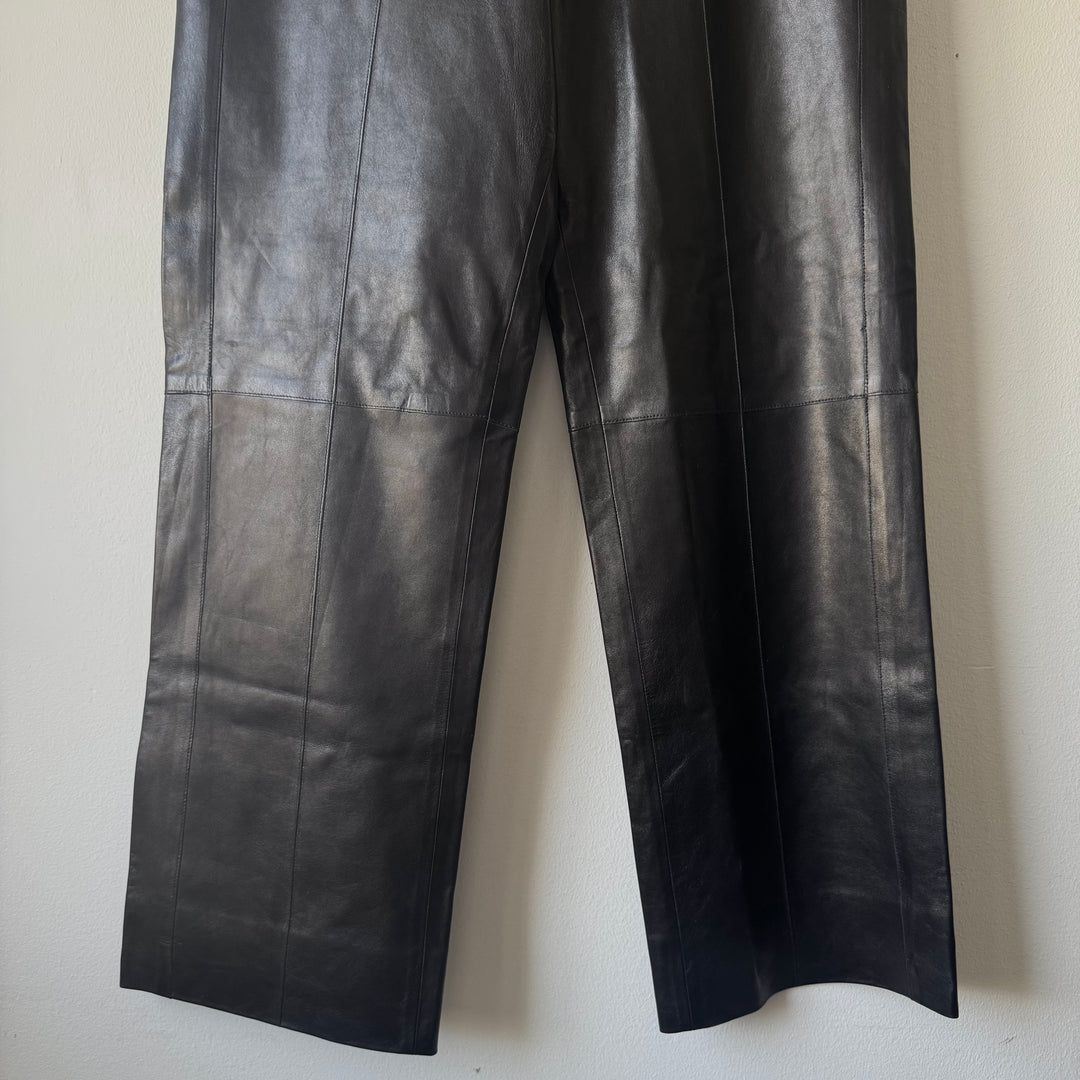 Gucci By Tom Ford Leather Lounge Pants