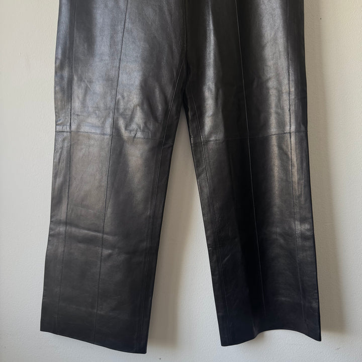 Gucci By Tom Ford Leather Lounge Pants