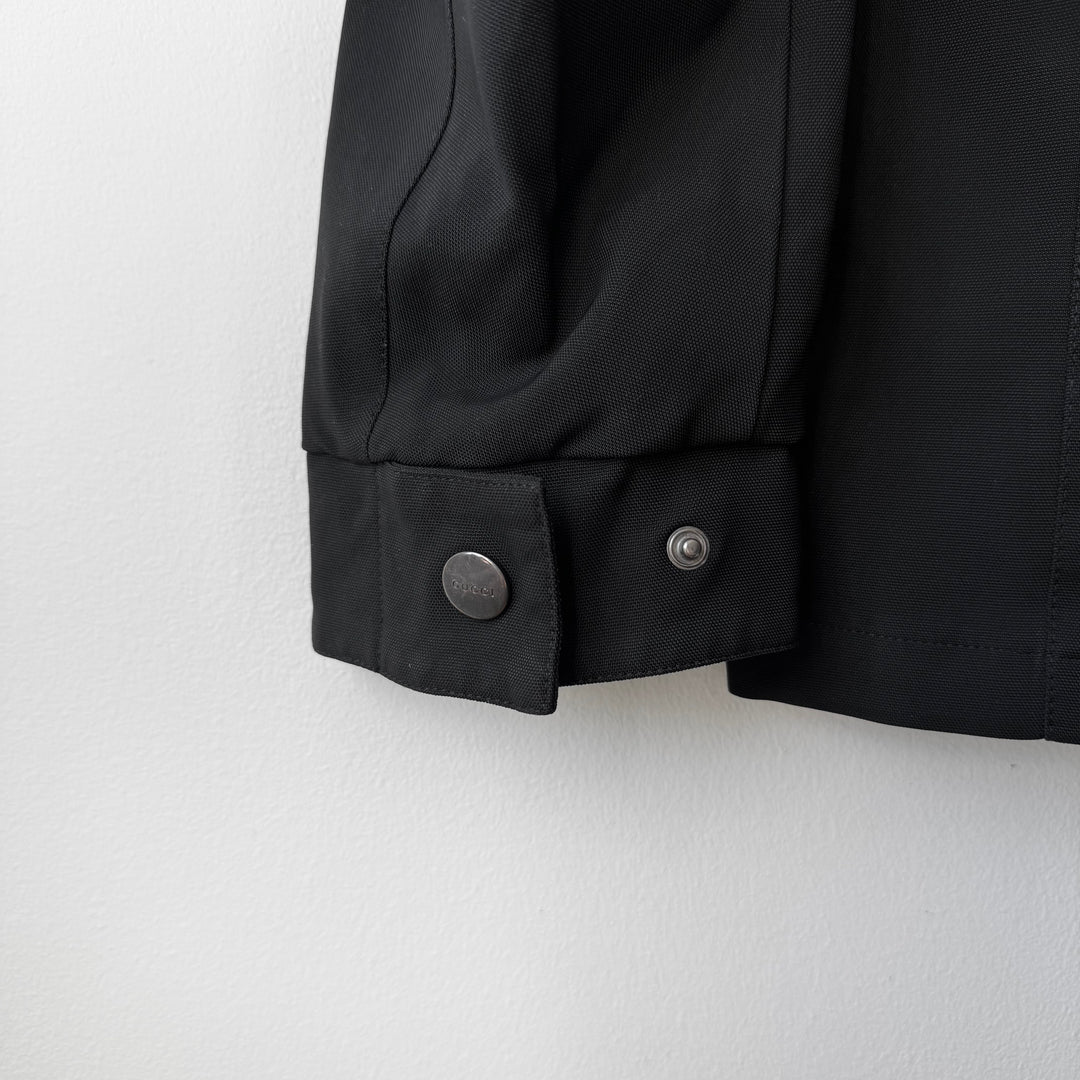 Gucci By Tom Ford SS1999 Black Nylon Multi Pocket Jacket