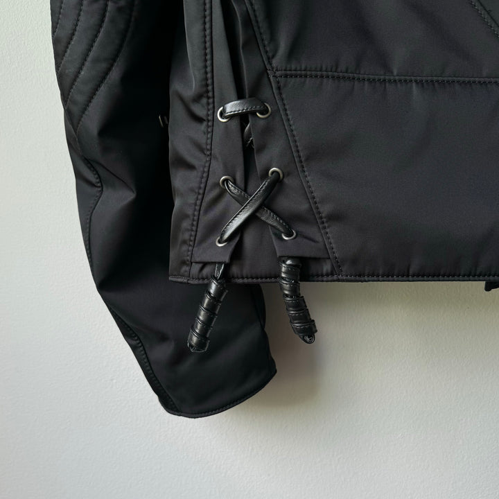 1/1 Custom-Made SS22 Prada Re-Nylon Biker Jacket