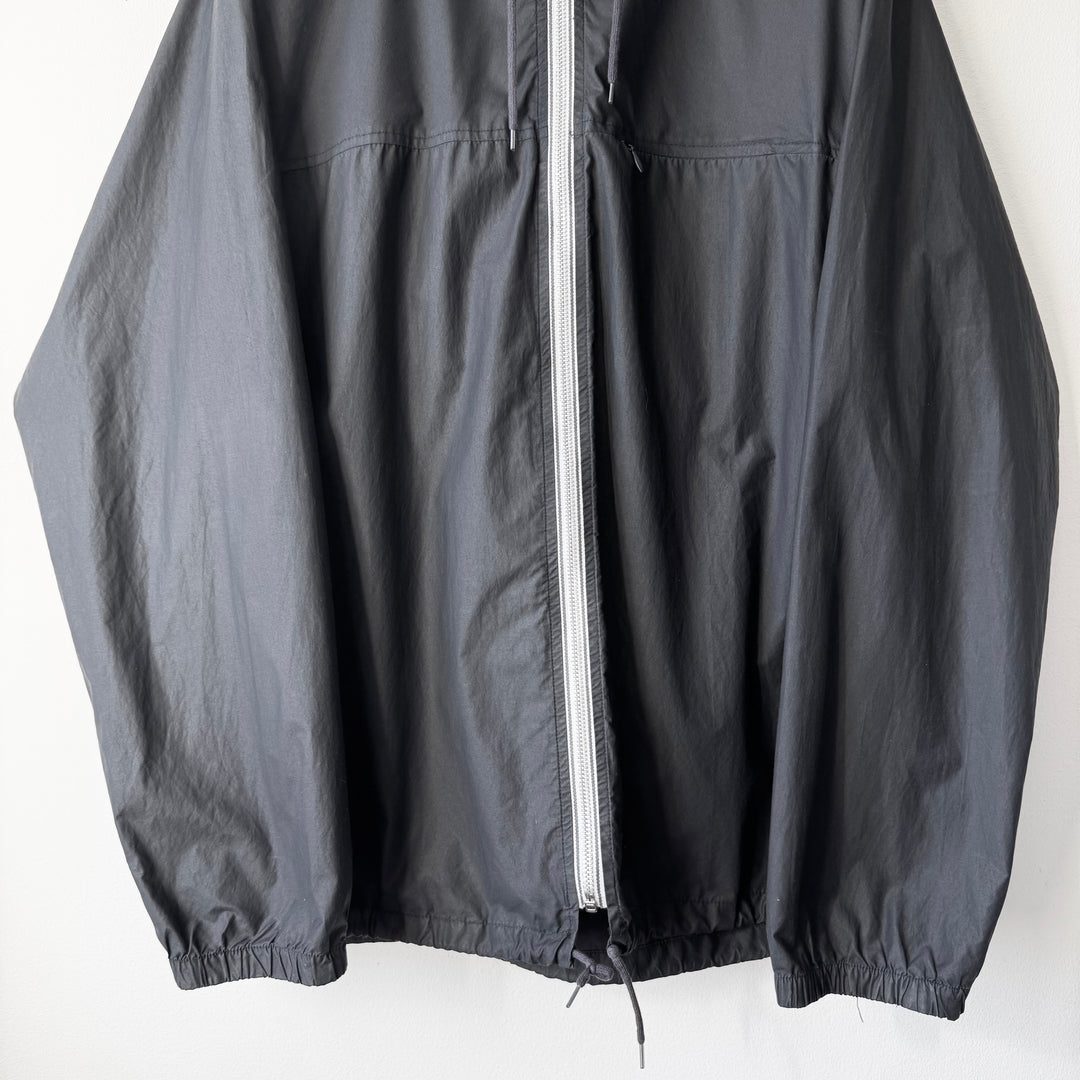 Helmut Lang SS1999 Black Cotton/Polyamide Packable Parachute Anorak