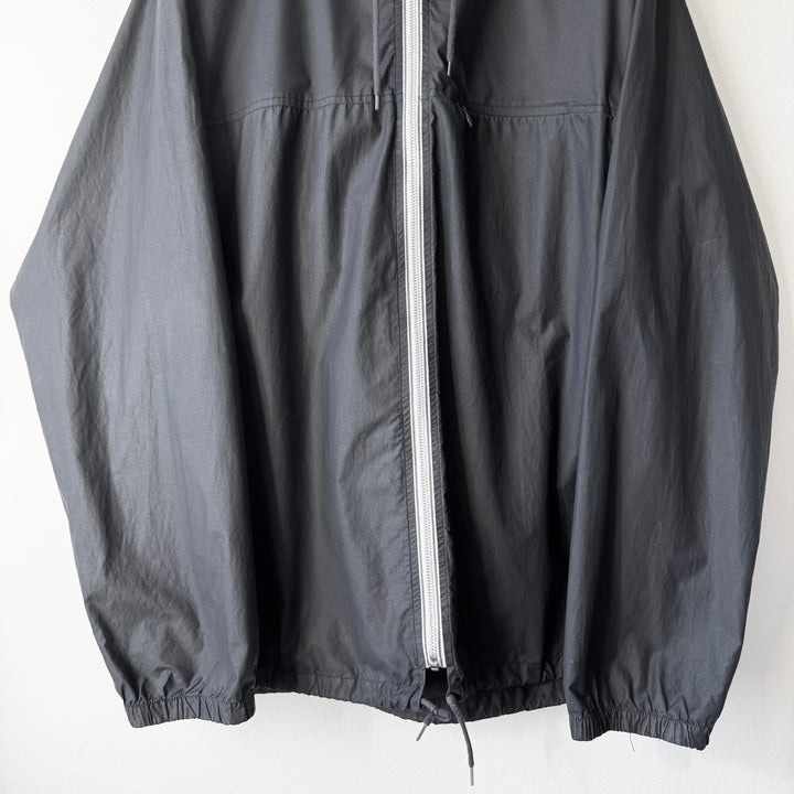 Helmut Lang SS1999 Black Cotton/Polyamide Packable Parachute Anorak