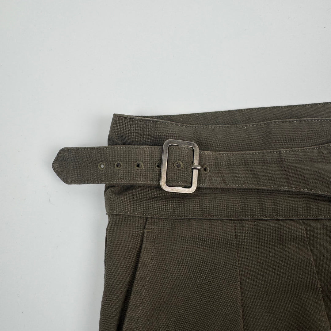 Gucci By Tom Ford SS2003 Olive Green Relaxed Military Cargo Pants