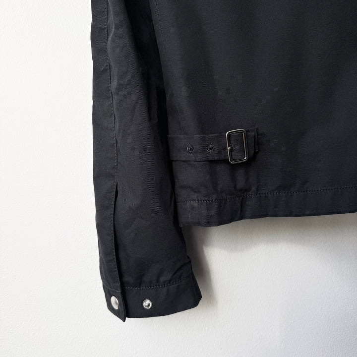 Jil Sander By Raf Simons SS2009 Black Cotton Blouson Jacket