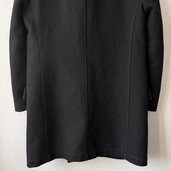 AW2006 Martin Margiela Black Wool Double Breasted Officer Army Coat