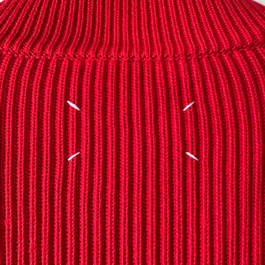 SS2012 Martin Margiela Wool Zip-Up Drivers/Truckers Knit