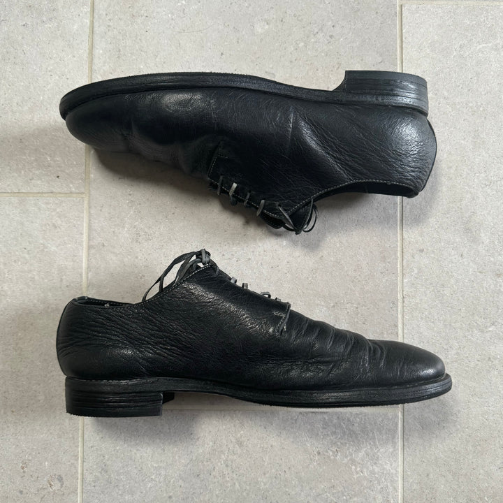 Guidi 16 Goat Leather Lace-Up Derbys