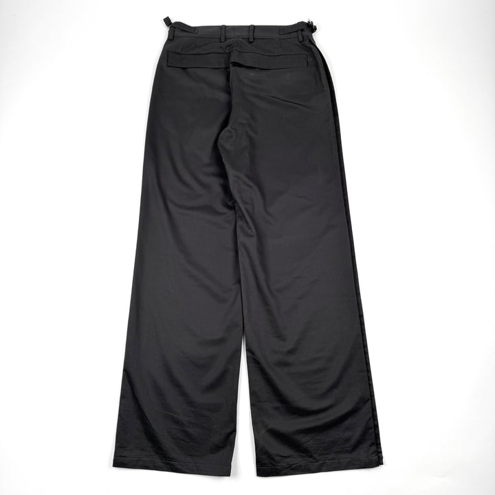 Gucci By Tom Ford SS1998 Dark Gray Cotton Side Zip Oversized Pants