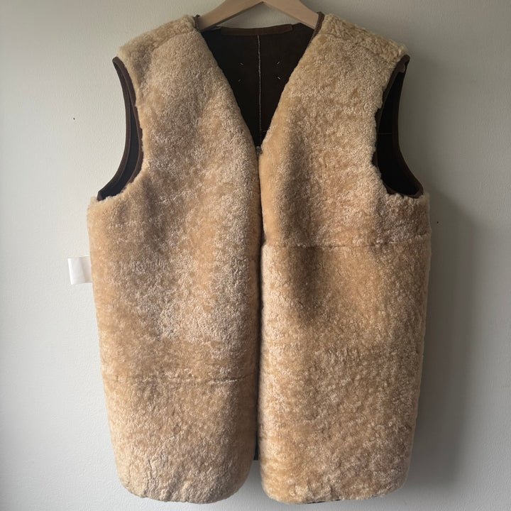 AW2000 Martin Margiela Reversible Shearling Vest