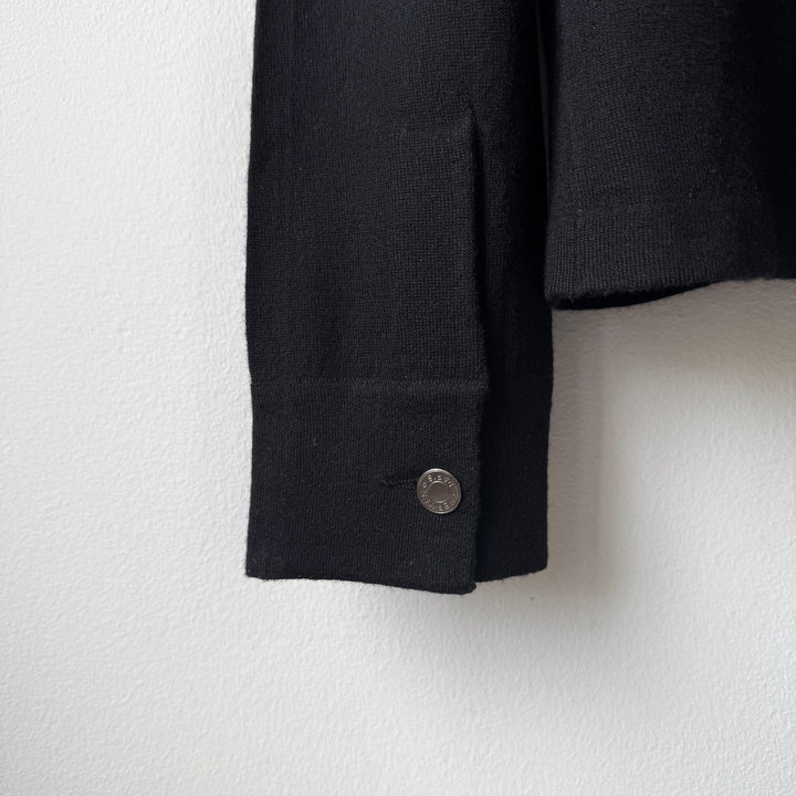 Hermes Cashmere/Silk Long Sleeve Polo Knit