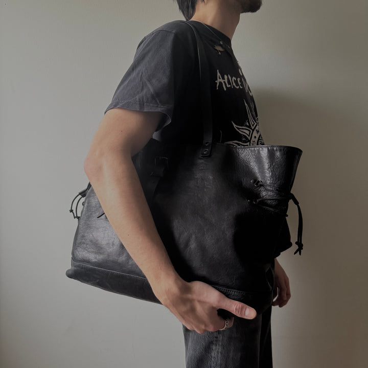 2000’s Yohji Yamamoto POUR HOMME Leather Bag