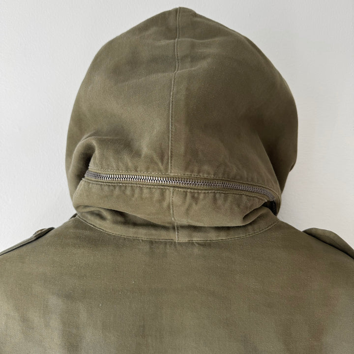 AW2008 Martin Margiela Army Green Fleece Lined Military Parka