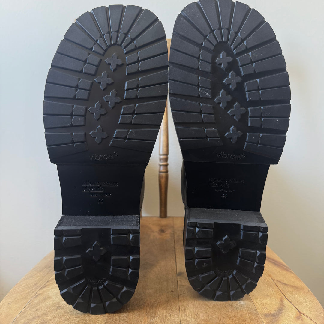 Enfants Riches Déprimés SS25 Platform Leather Riders Boots