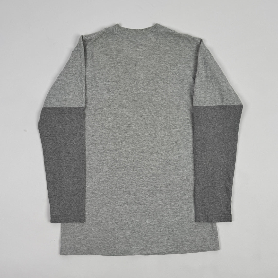 AW1999 Martin Margiela Artisanal Reconstructed Gray Long Sleeve T-Shirt