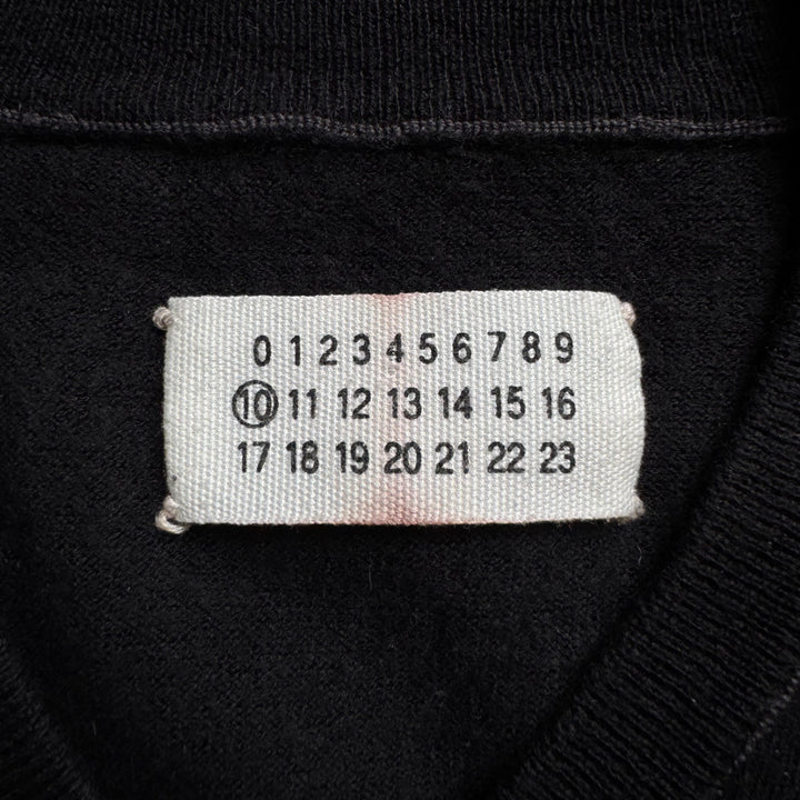SS2001 Martin Margiela Black Wool/Cotton Knitted Vest