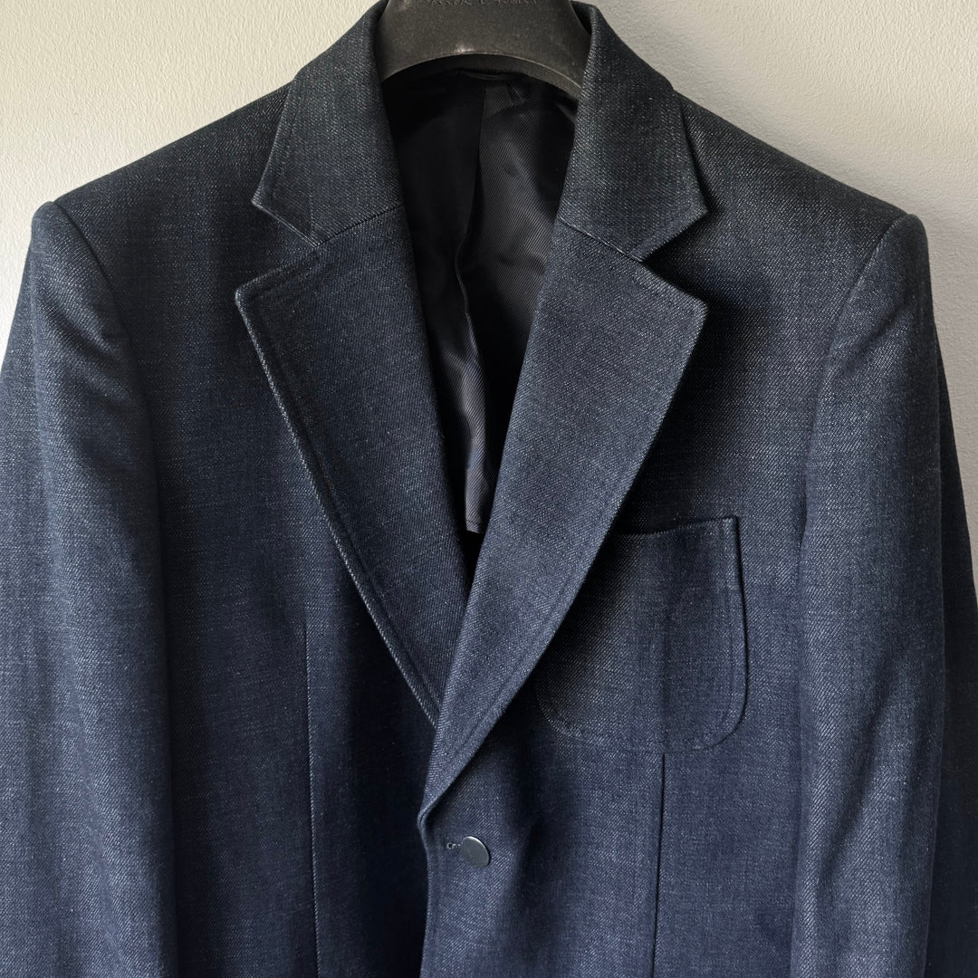 SS2000 Martin Margiela Raw Denim Suit Blazer Jacket