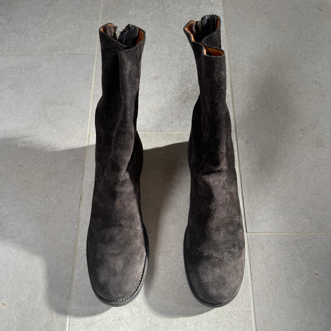 Guidi 788Z Pony Hair Suede Back Zip Boots