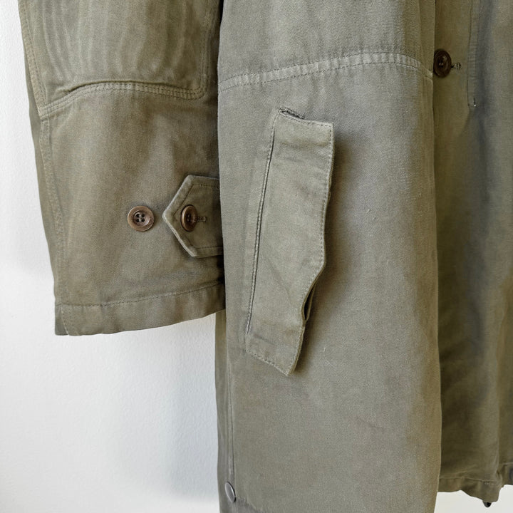 AW2008 Martin Margiela Army Green Fleece Lined Military Parka