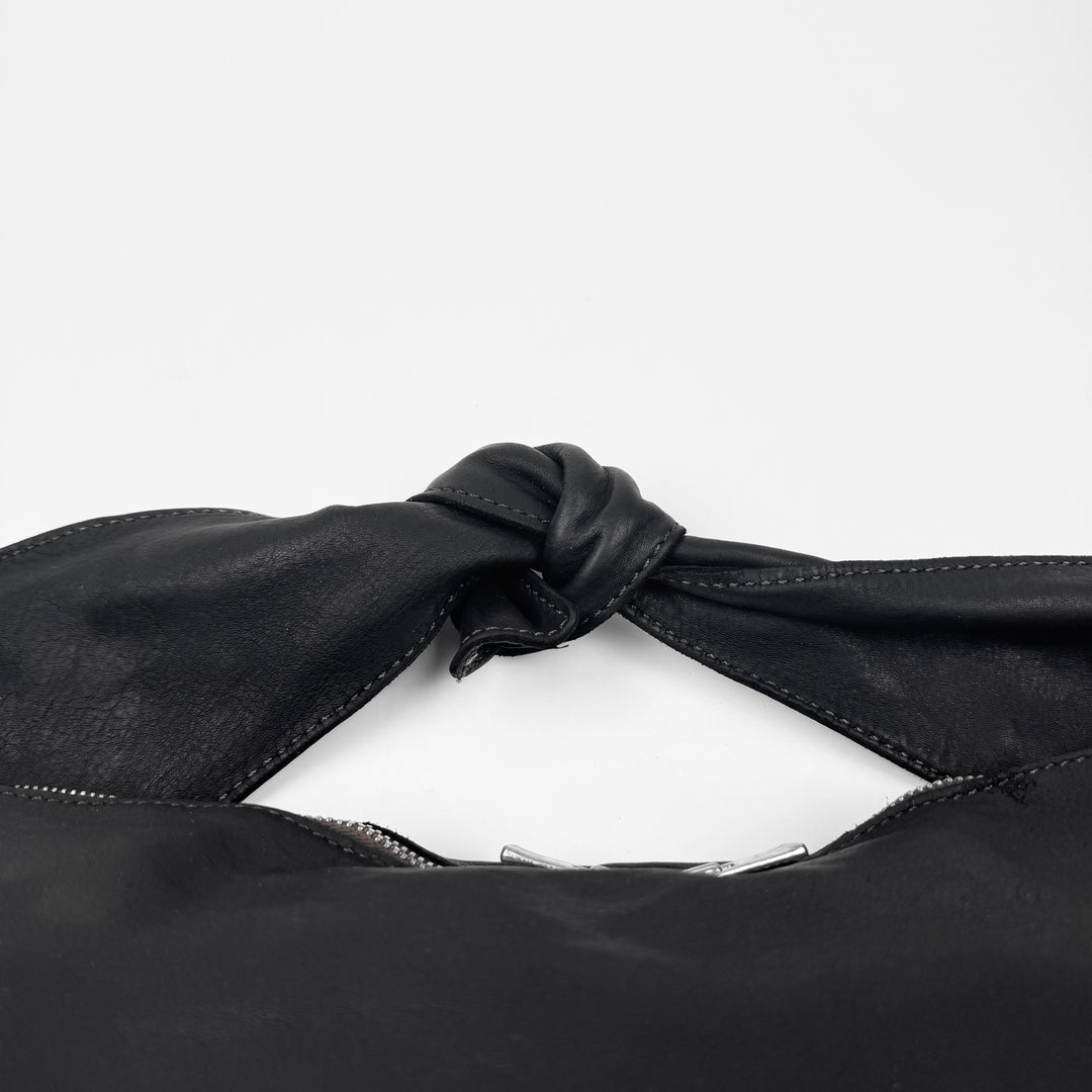 Guidi x 1017 Alyx 9SM Black Horse Leather Crossbody Knot Sling Bag