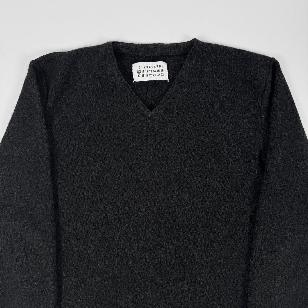 2002 Martin Margiela Cropped Wool Knit Sweater